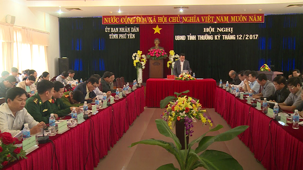 Hội nghị UBND tỉnh thường kỳ tháng 12/2017