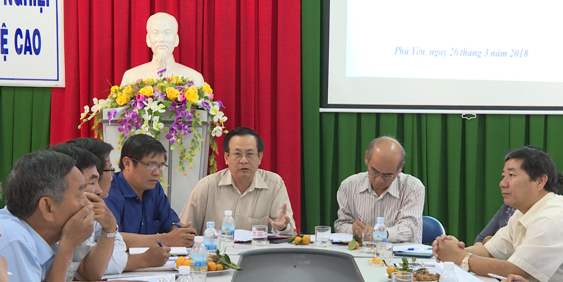 Đoàn giám sát HĐND tỉnh làm việc với Ban quản lý Khu Nông nghiệp ứng dụng công nghệ cao Phú Yên