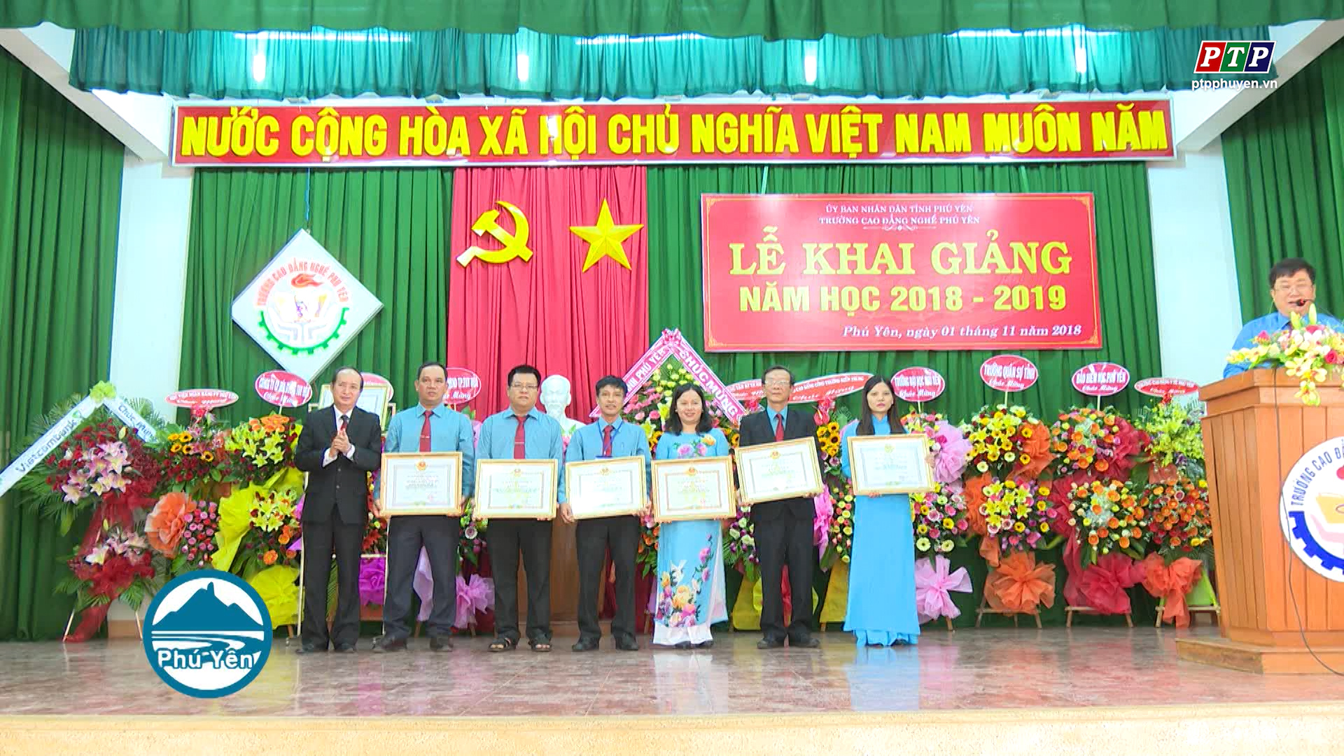 Trường Cao đẳng Nghề Phú Yên khai giảng năm học 2018 – 2019