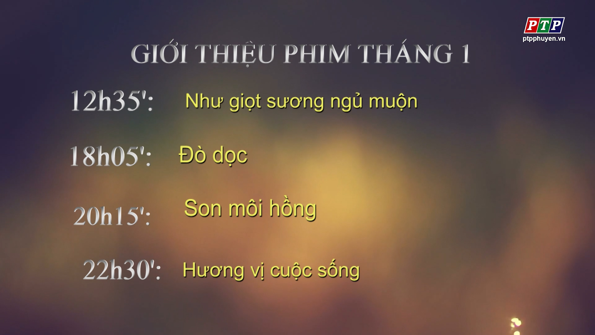 Trailer Phim Tháng 01.2019