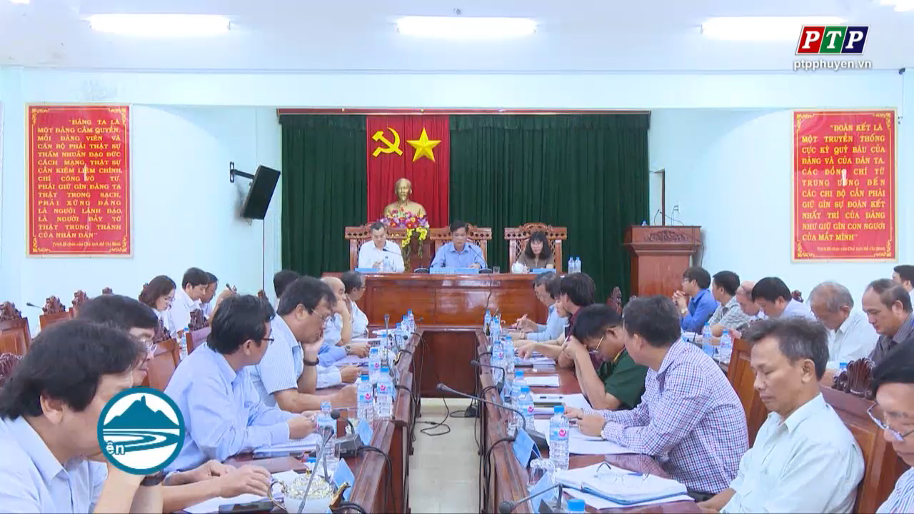 Bí thư Tỉnh ủy làm việc với huyện Tây Hòa