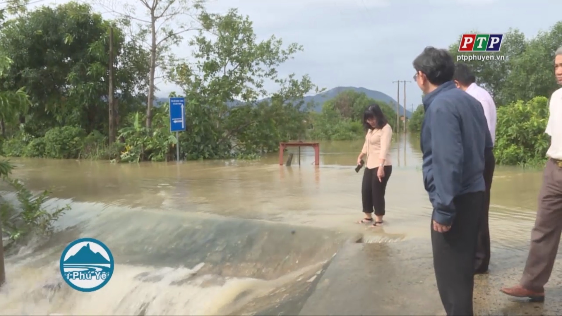 Tây Hòa: Ngập cục bộ tại một số địa phương