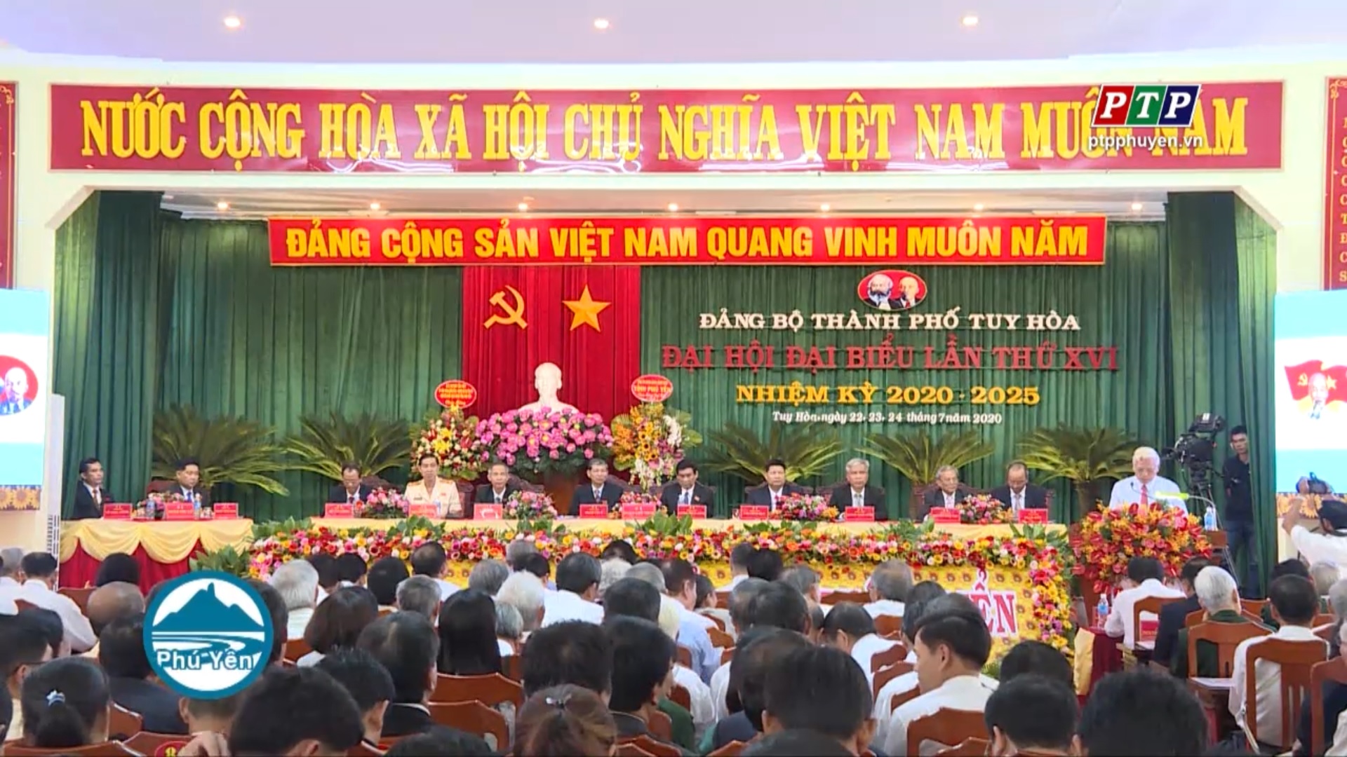 Khai mạc Đại hội đại biểu Đảng bộ Tp. Tuy Hòa lần thứ XVI, nhiệm kỳ 2020 – 2025