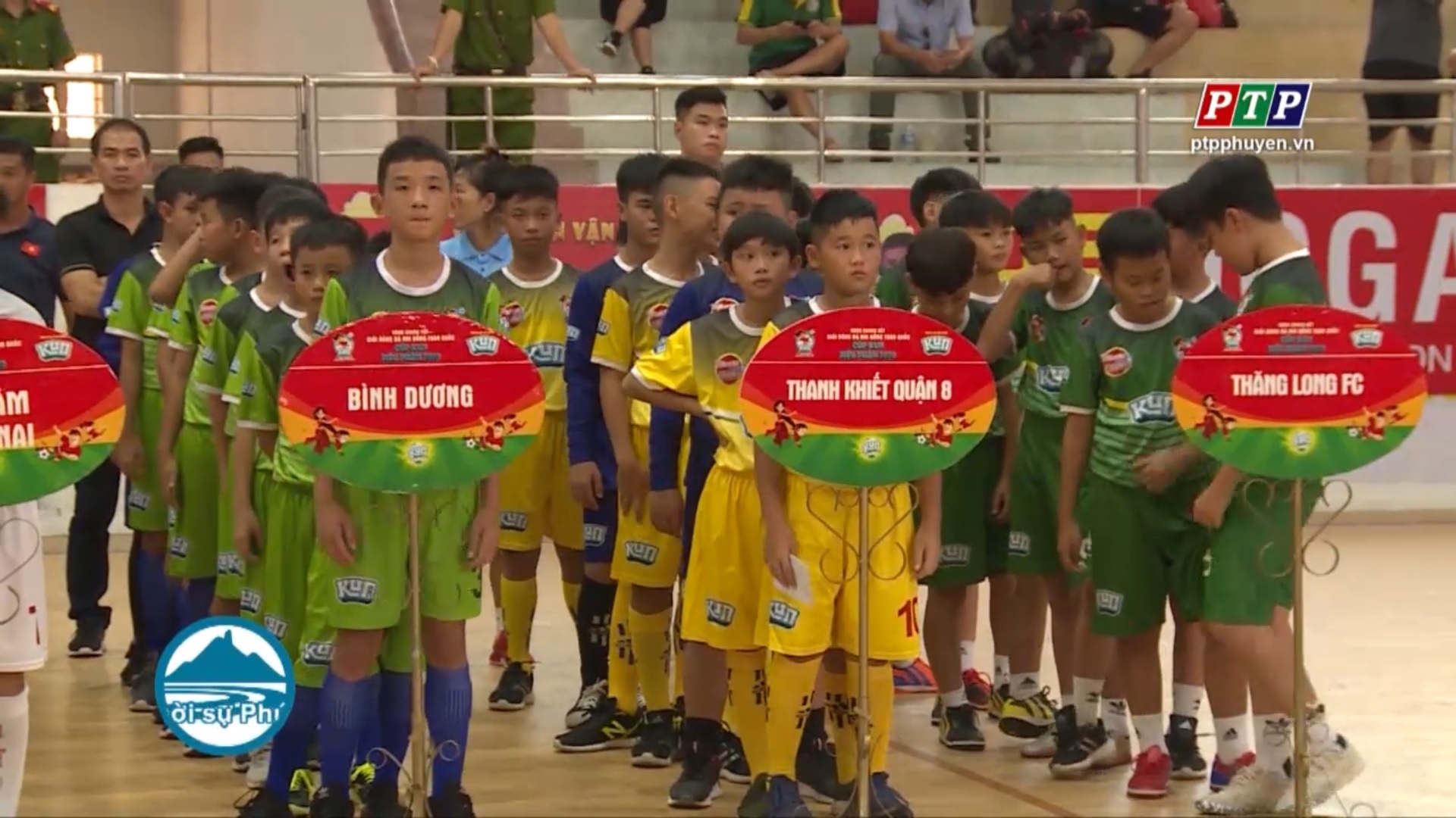 16 đội bóng tranh tài vòng chung kết giải bóng đá Nhi Đồng toàn quốc cúp Kun siêu phàm năm 2020
