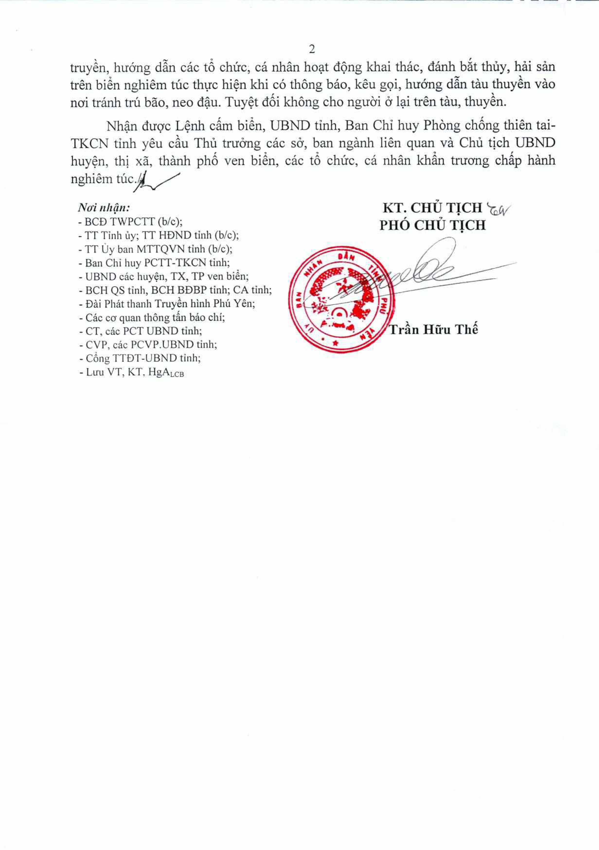 Phú Yên cấm biển từ 09 giờ ngày 04/11