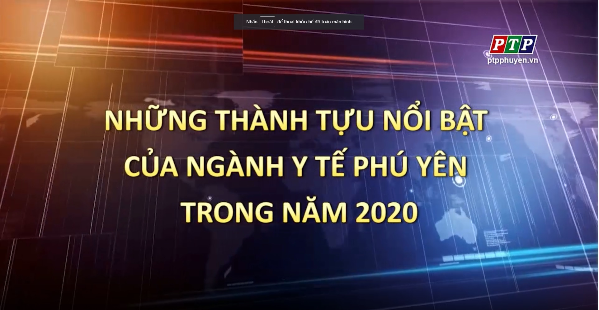 PS - Những Thành Tựu Nổi Bật Của Ngành Y Tế Phú Yên Trong Năm 2020