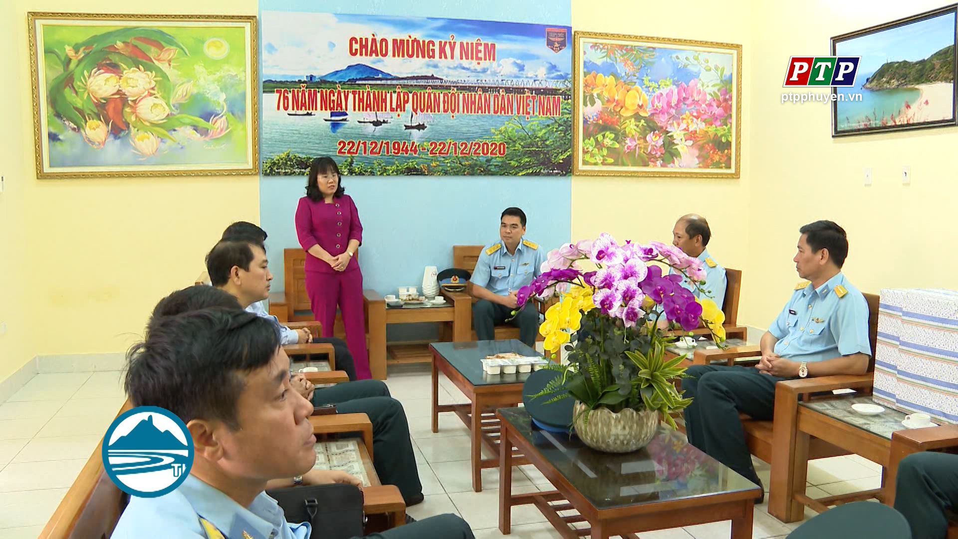 Phó Chủ tịch UBND tỉnh Hồ Thị Nguyên Thảo thăm các đơn vị lực lượng Quân đội trên địa bàn tỉnh