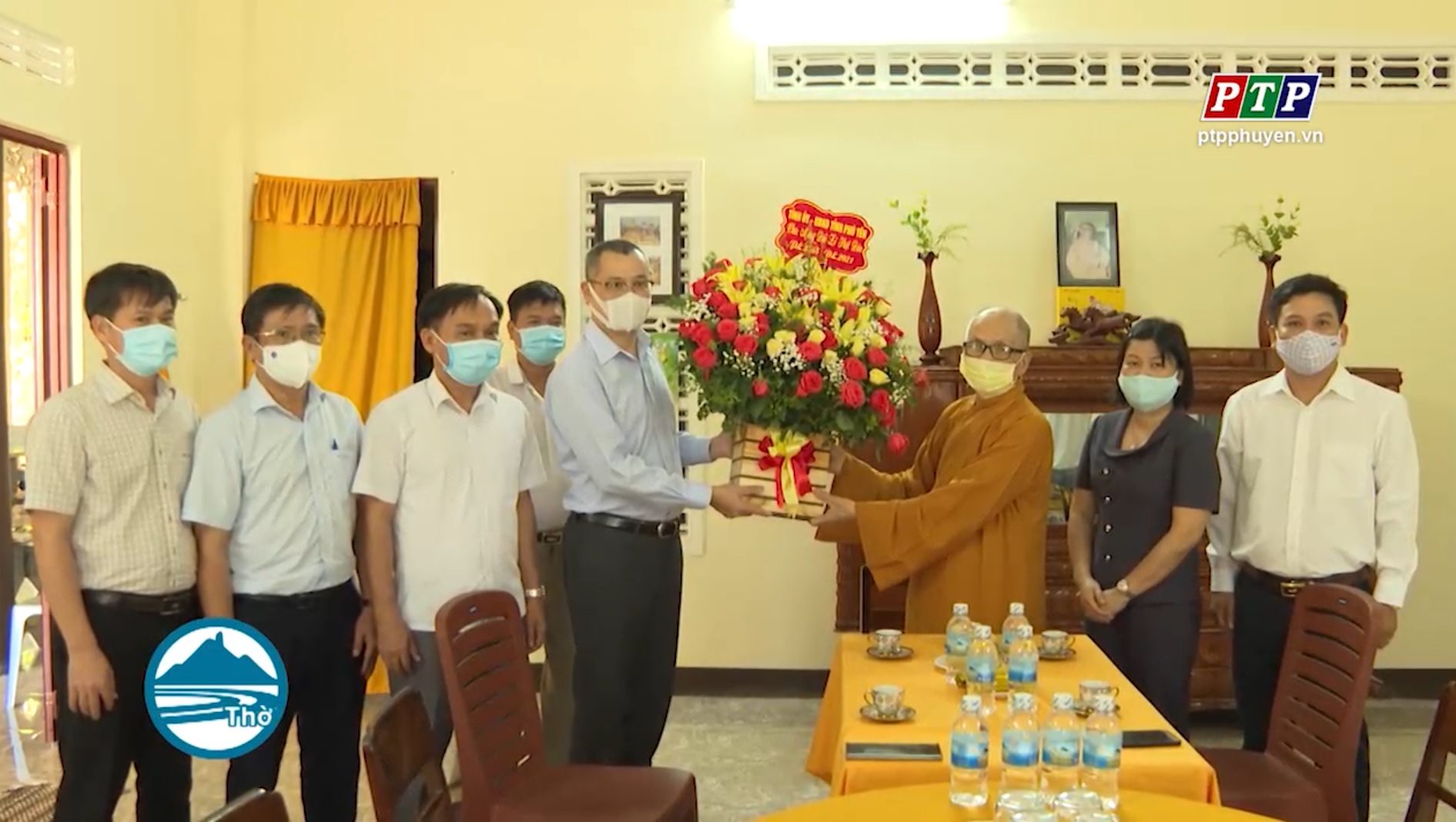 Bí thư tỉnh ủy Phạm Đại Dương thăm, chúc mừng nhân Đại lễ Phật đản