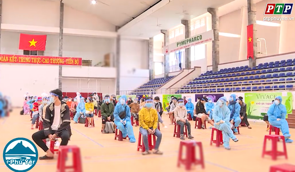 Gần 400 công dân Phú Yên trở về từ Tp. Hồ Chí Minh trên 