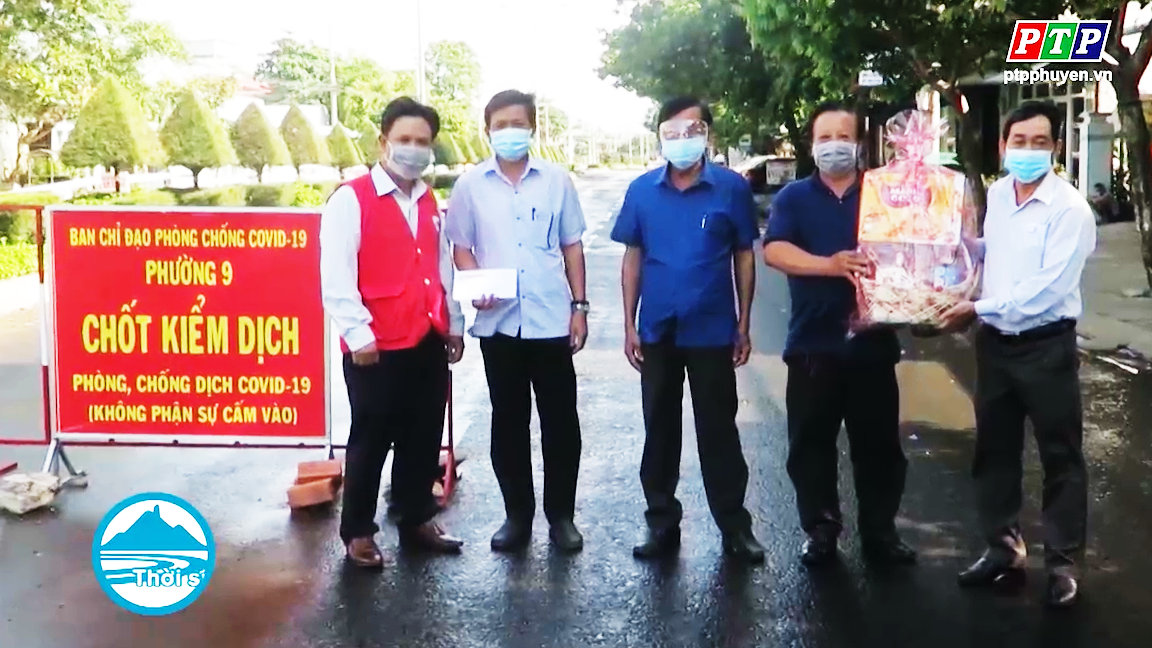 Hội chữ thập đỏ TP. Tuy Hòa lan tỏa yêu thương vượt qua dịch bệnh.