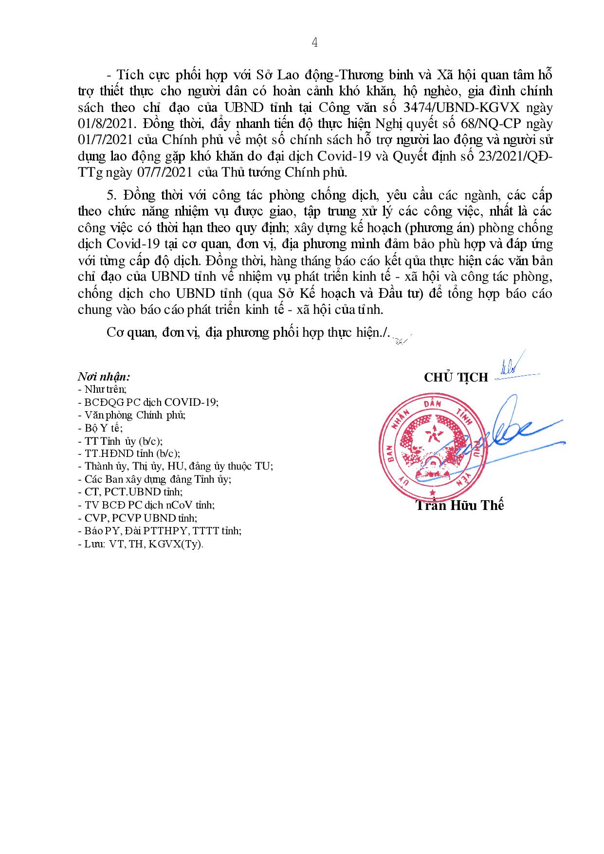 3623/UBND-KGVX V/v thực hiện Thông báo số 108-KL/TU của Ban Thường vụ Tỉnh uỷ