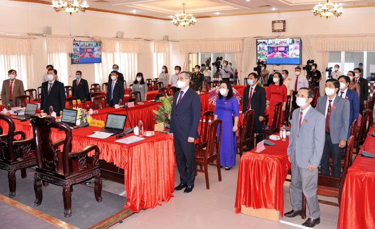 Long trọng khai mạc Kỳ họp thứ 3, HĐND tỉnh khóa VIII
