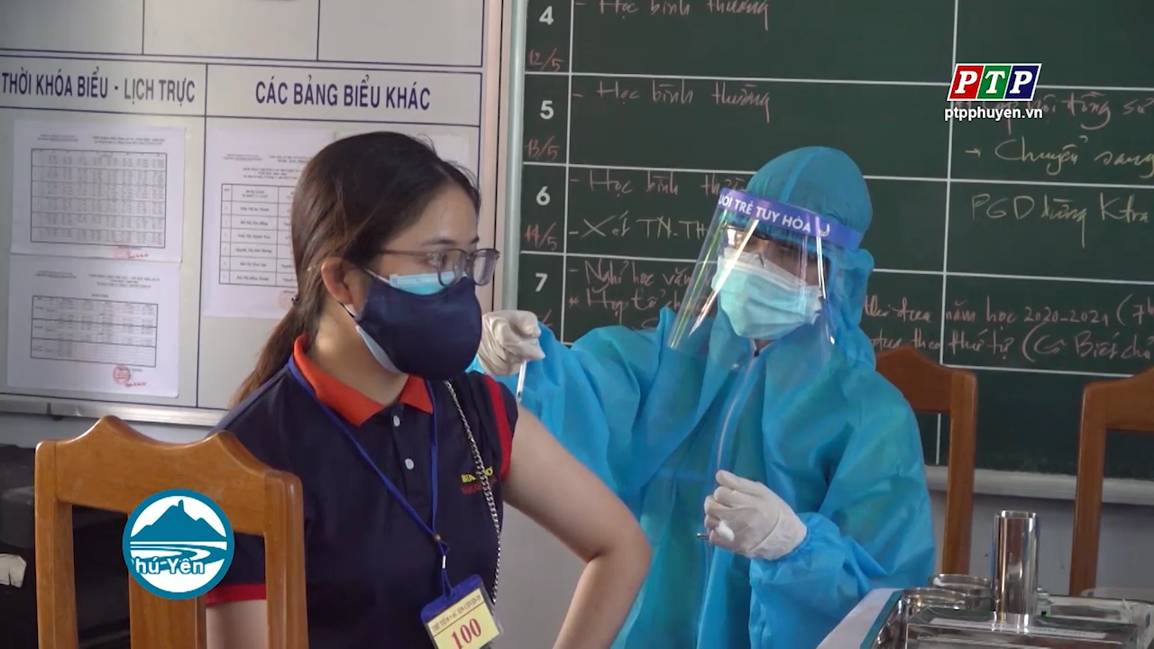 Phú Yên triển khai tiêm 15.600 liều vắc xin ngừa Covid-19 đợt 13 năm 2021