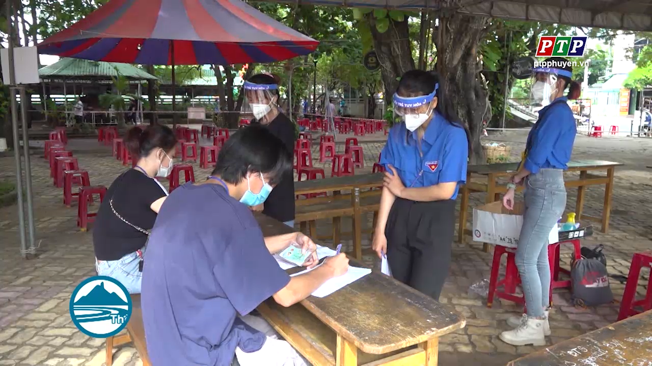 Tp. Tuy Hòa phấn đấu 95% người dân độ tuổi từ 18 đến 65 được tiêm vắc xin phòng Covid-19
