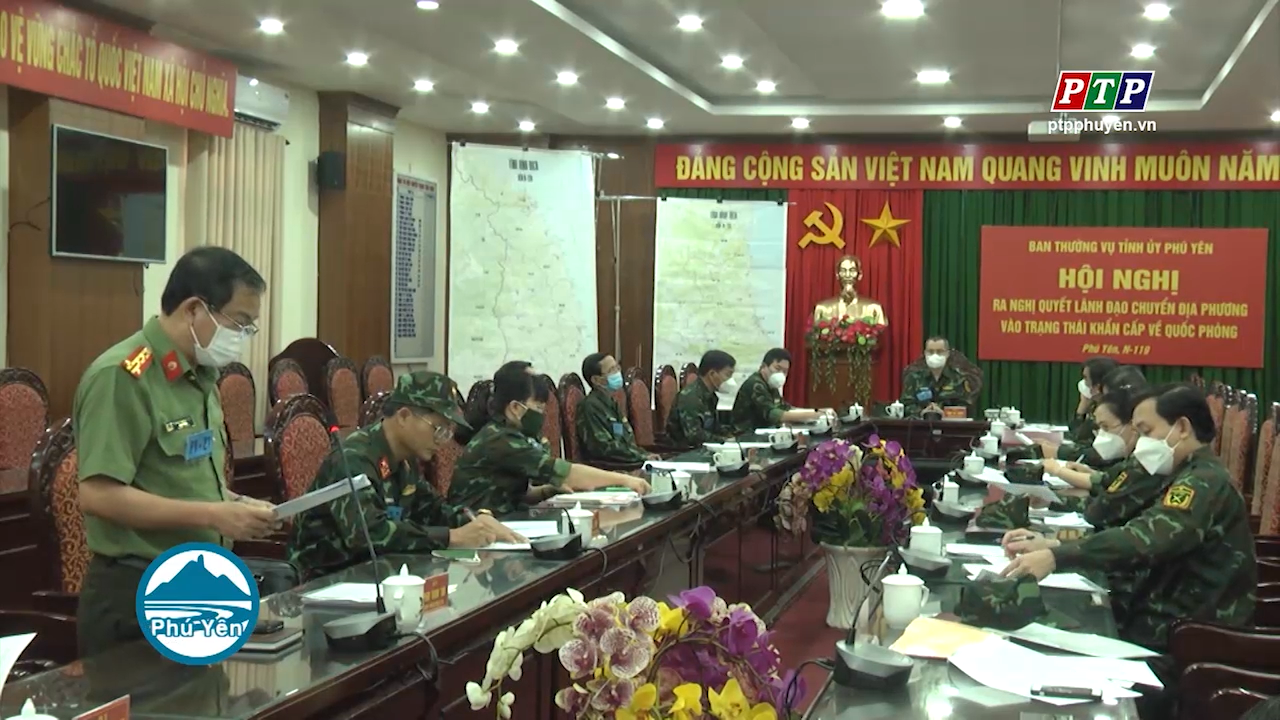 BAN CHỈ ĐẠO DIỄN TẬP TỈNH QUÁN TRIỆT LUYỆN TẬP TỔNG HỢP CÁC NỘI DUNG CỦA KHUNG DIỄN TẬP TỈNH TRONG KHU VỰC PHÒNG THỦ NĂM 2021
