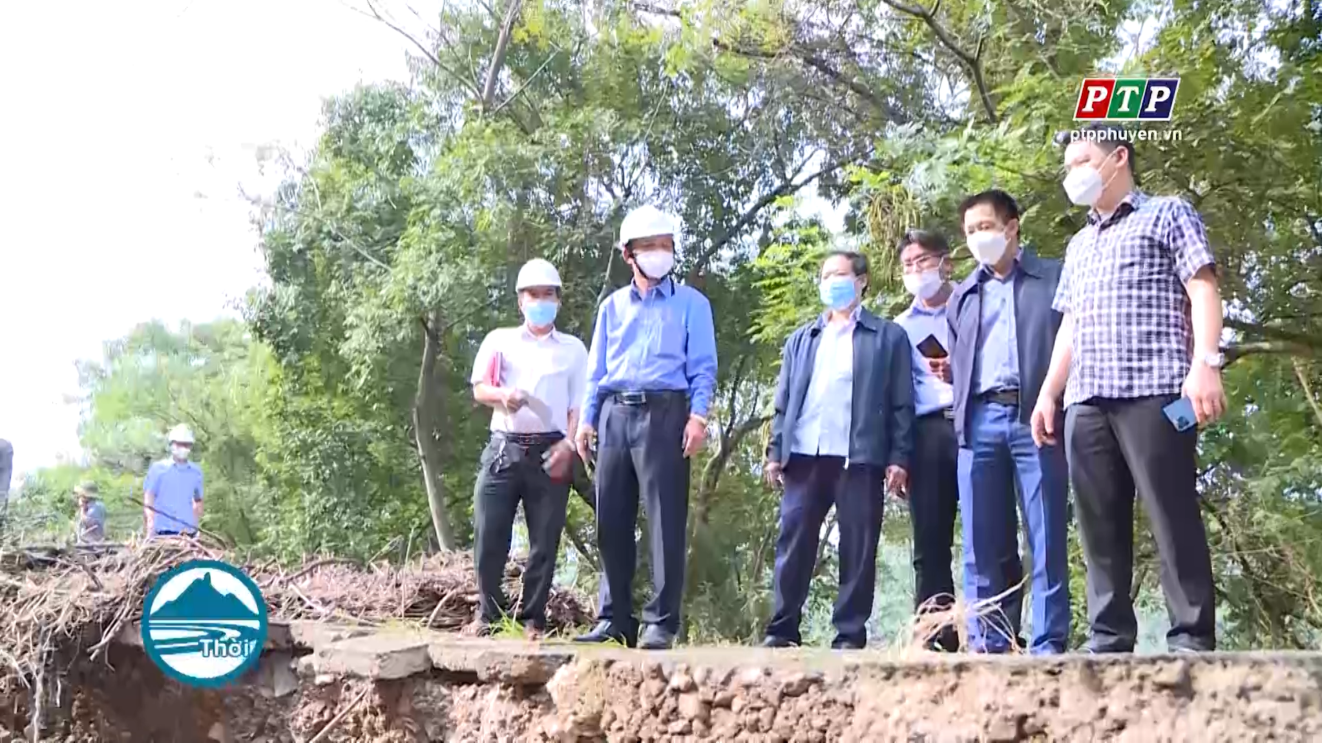 LÃNH ĐẠO UBND TỈNH KIỂM TRA VÀ CHỈ ĐẠO XỬ LÝ KHẨN CẤP CÔNG TRÌNH THỦY NÔNG ĐÔNG CAM