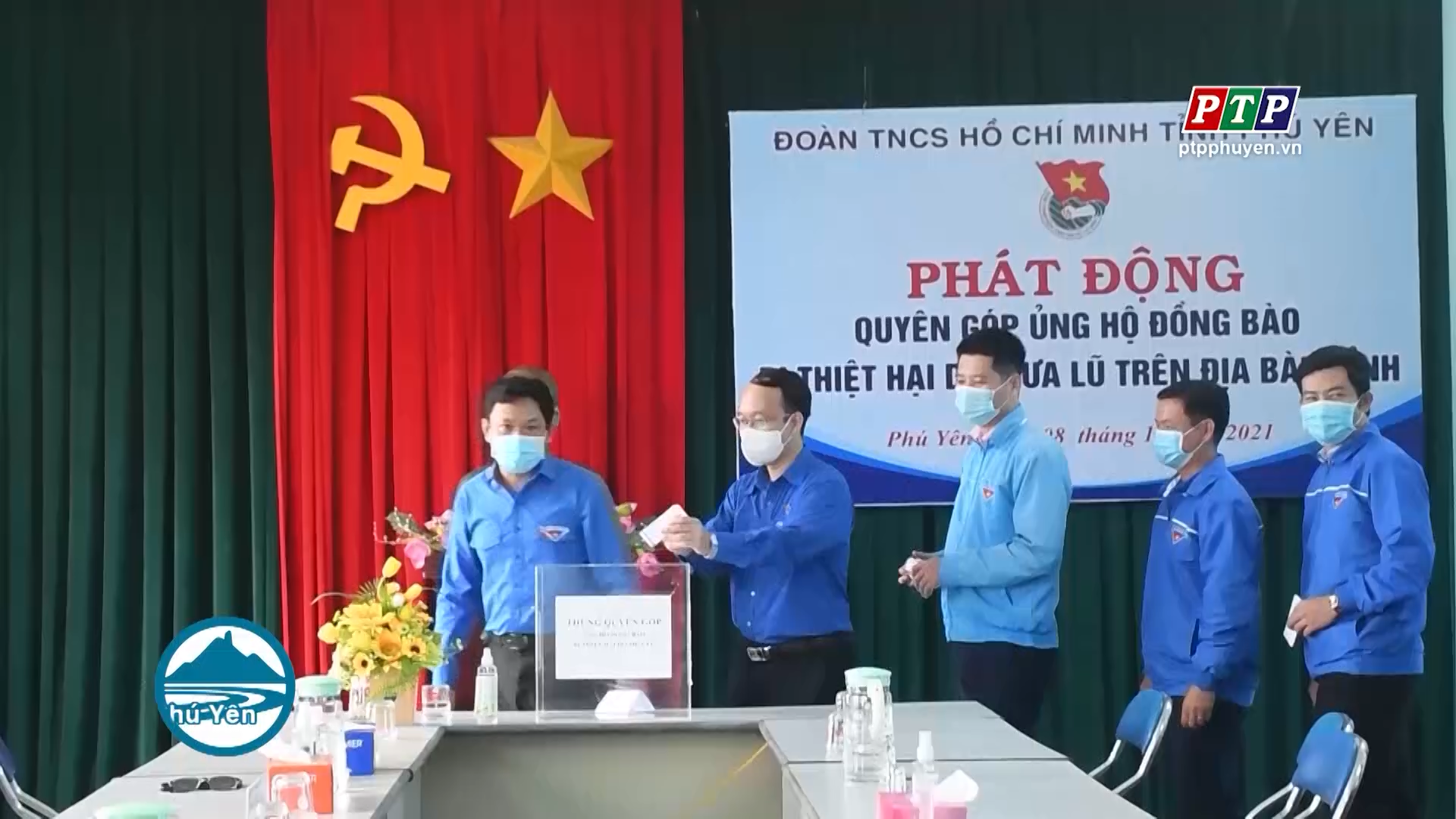 Tỉnh Đoàn Phú Yên phát động quyên góp ủng hộ đồng bào bị thiệt hại do mưa lũ trên địa bàn tỉnh