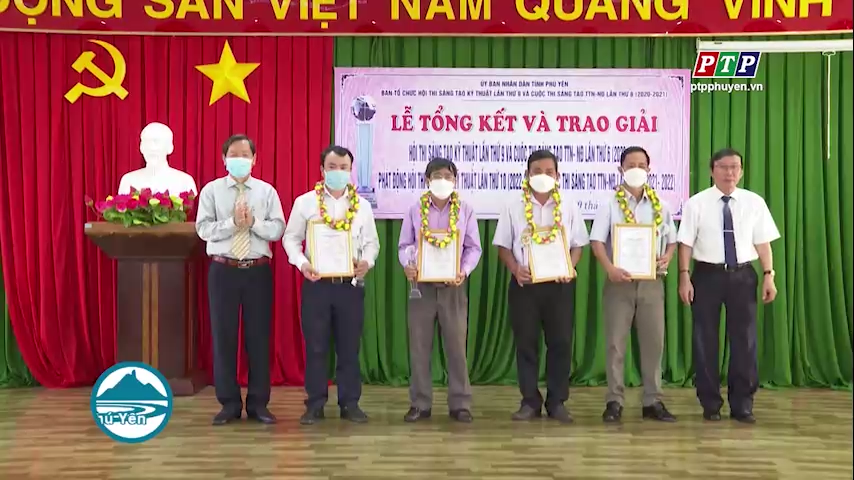 54 giải pháp, mô hình đạt giải trong Hội thi sáng tạo kỹ thuật tỉnh Phú Yên lần thứ 9 và Cuộc thi Sáng tạo Thanh, Thiếu niên và Nhi đồng tỉnh Phú Yên lần thứ 6