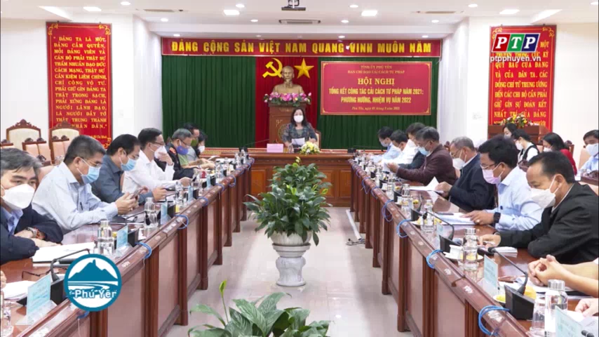 Phú Yên: Đẩy mạnh công tác cải cách tư pháp năm 2022