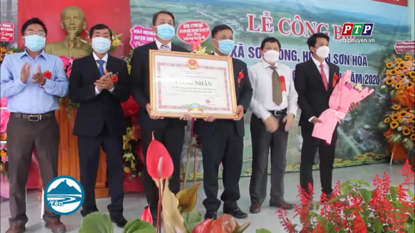 Sơn Hòa: Tổ chức lễ công bố xã Sơn Long đạt chuẩn nông thôn mới năm 2020