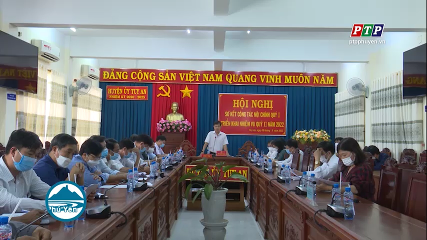 Tuy An: Sơ kết công tác nội chính, phòng, chống tham nhũng