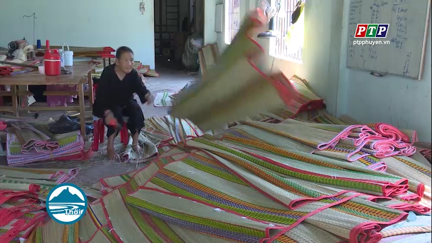 Tuy An: Bảo tồn và phát triển làng nghề dệt chiếu cói gắn với du lịch