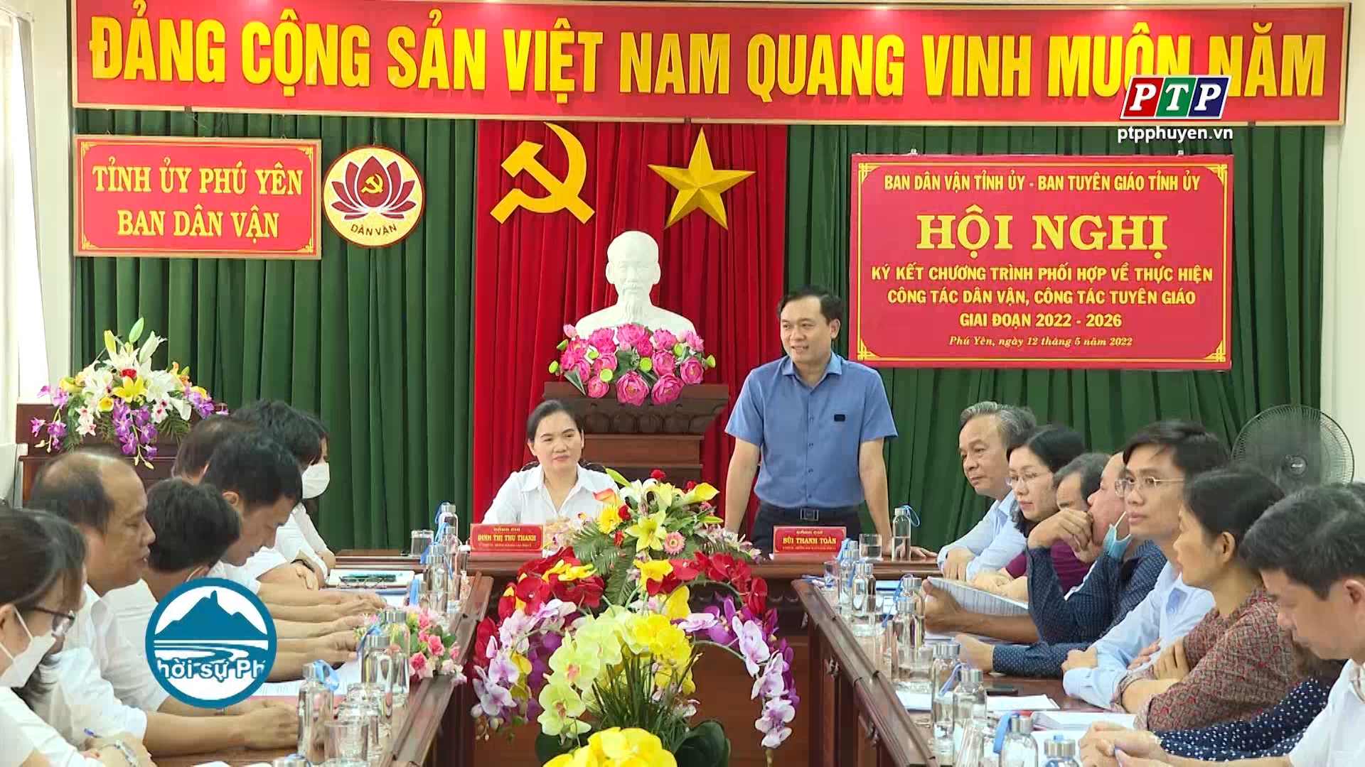 Ban Dân vận Tỉnh ủy và Ban Tuyên giáo Tỉnh ủy Ký kết chương trình phối hợp giai đoạn 2022 – 2026