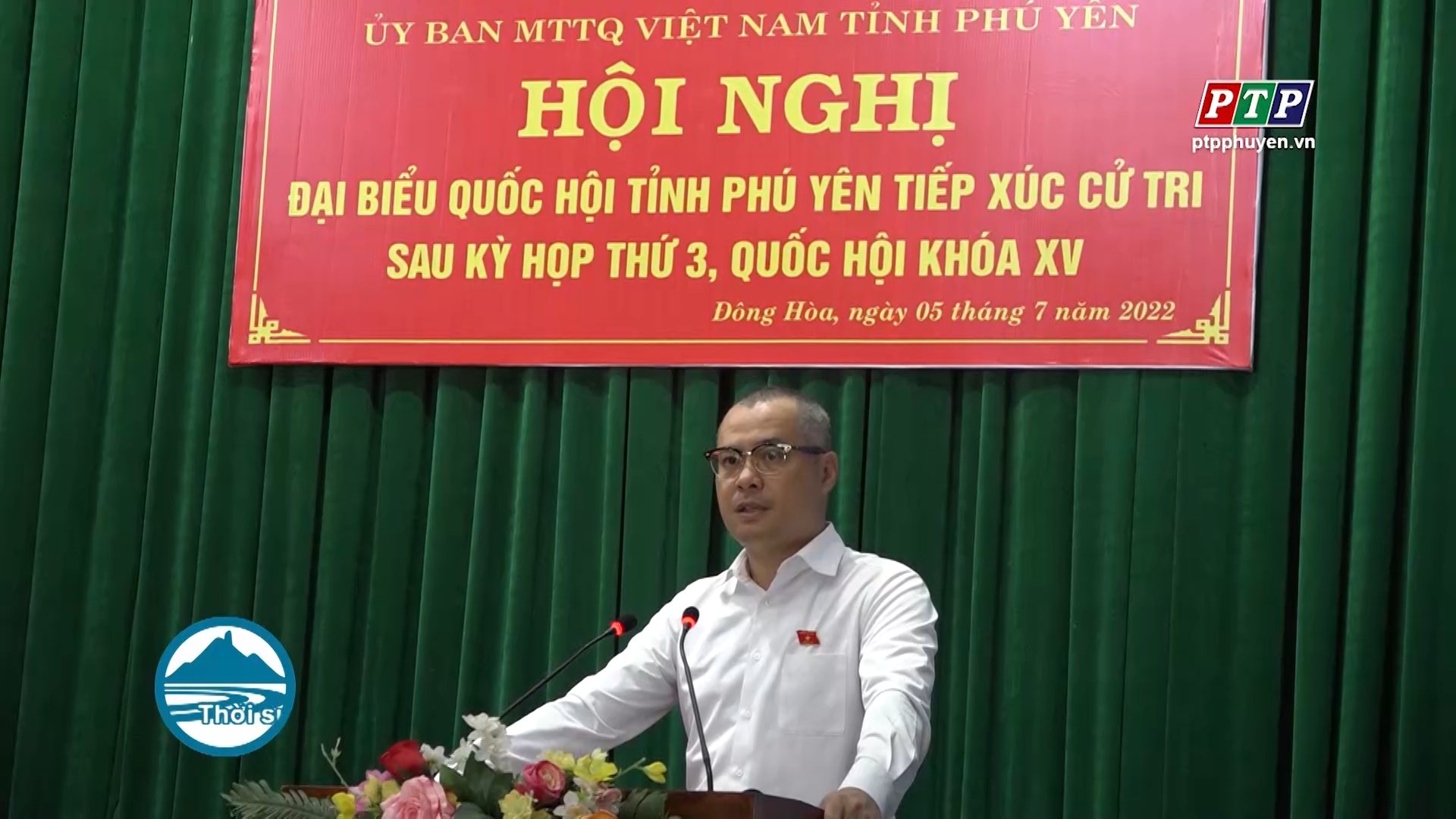 ĐBQH tỉnh Phú Yên tiếp xúc cử tri TX Đông Hòa sau kỳ họp thứ 3, Quốc hội khóa XV