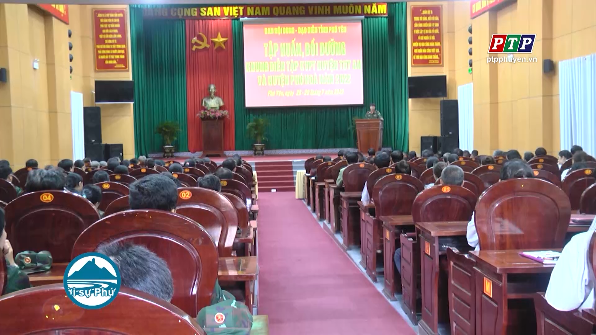Tập huấn diễn tập khu vực phòng thủ cấp huyện năm 2022