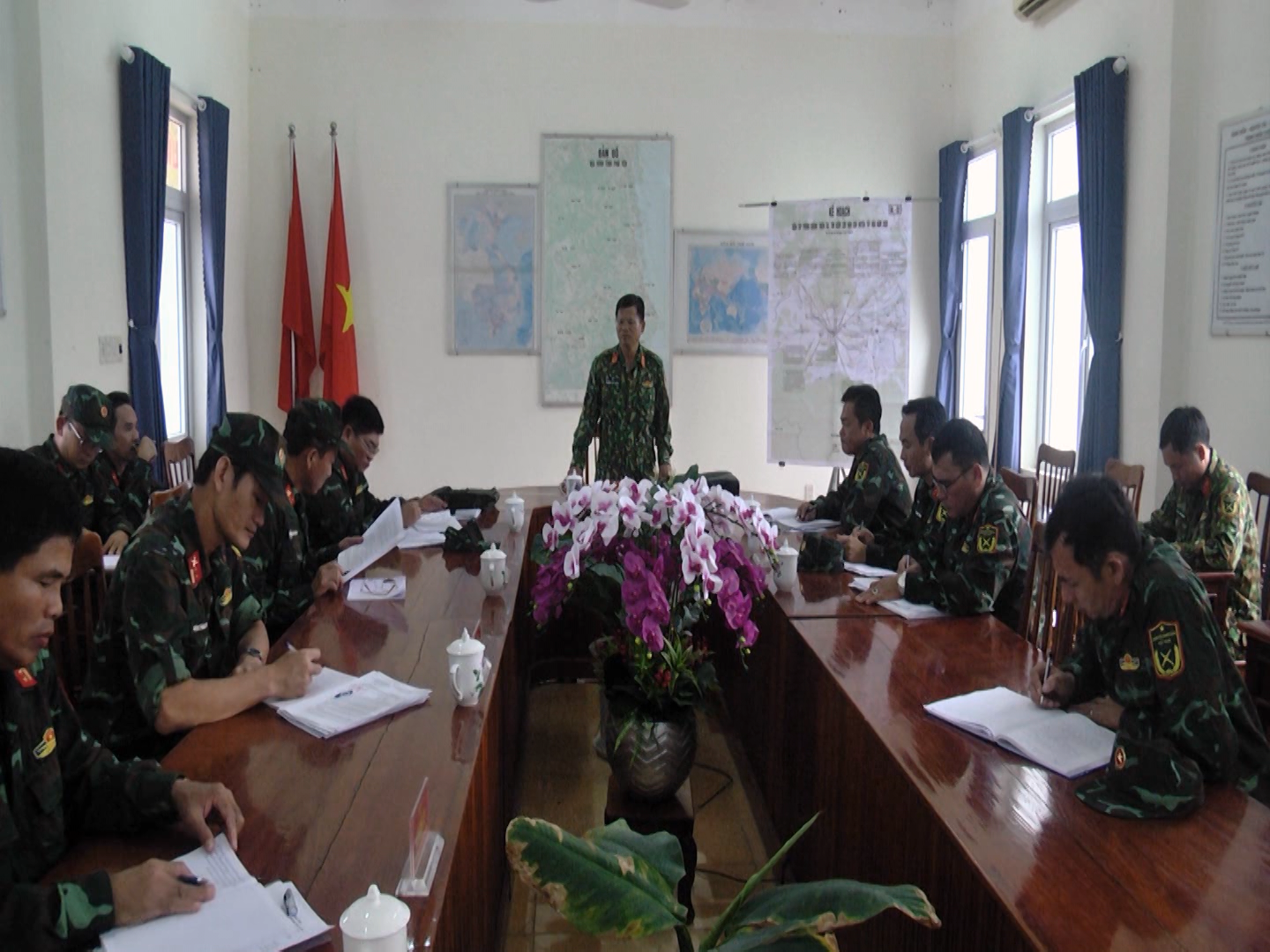 Kiểm tra công tác chuẩn bị diễn tập phòng, chống bão lụt, tìm kiếm cứu nạn của huyện Tây Hòa