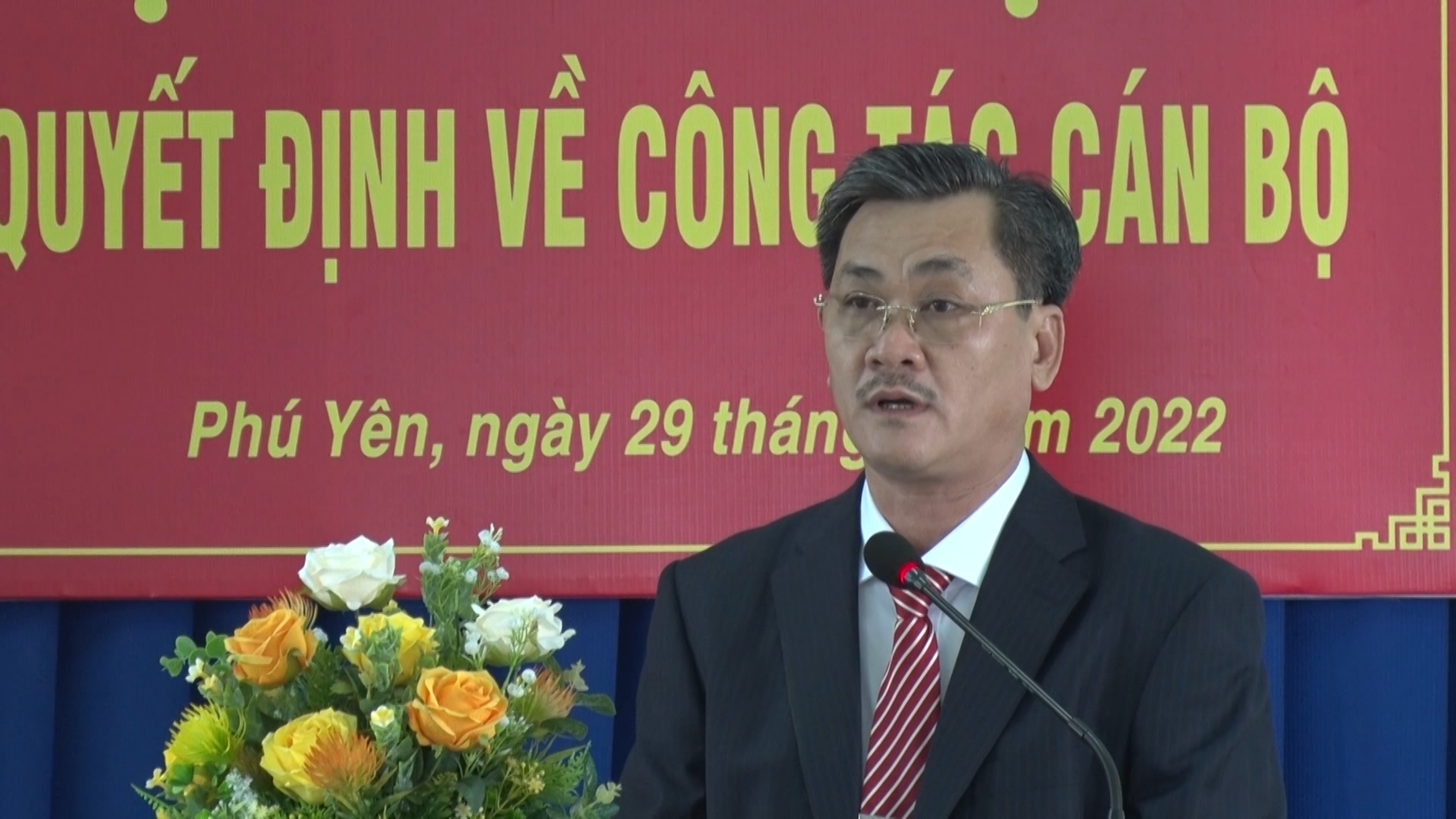 Công bố Quyết định điều động, bổ nhiệm chức vụ Giám đốc Sở Lao động - Thương binh và xã hội tỉnh Phú Yên