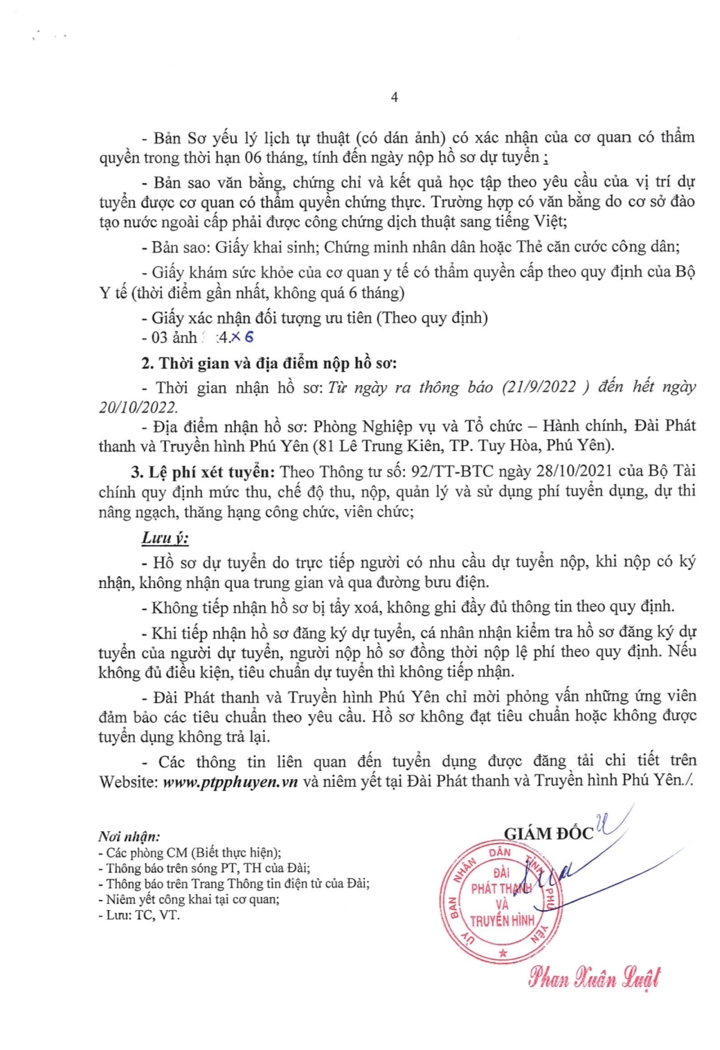 Thông báo tuyển dụng viên chức (4)