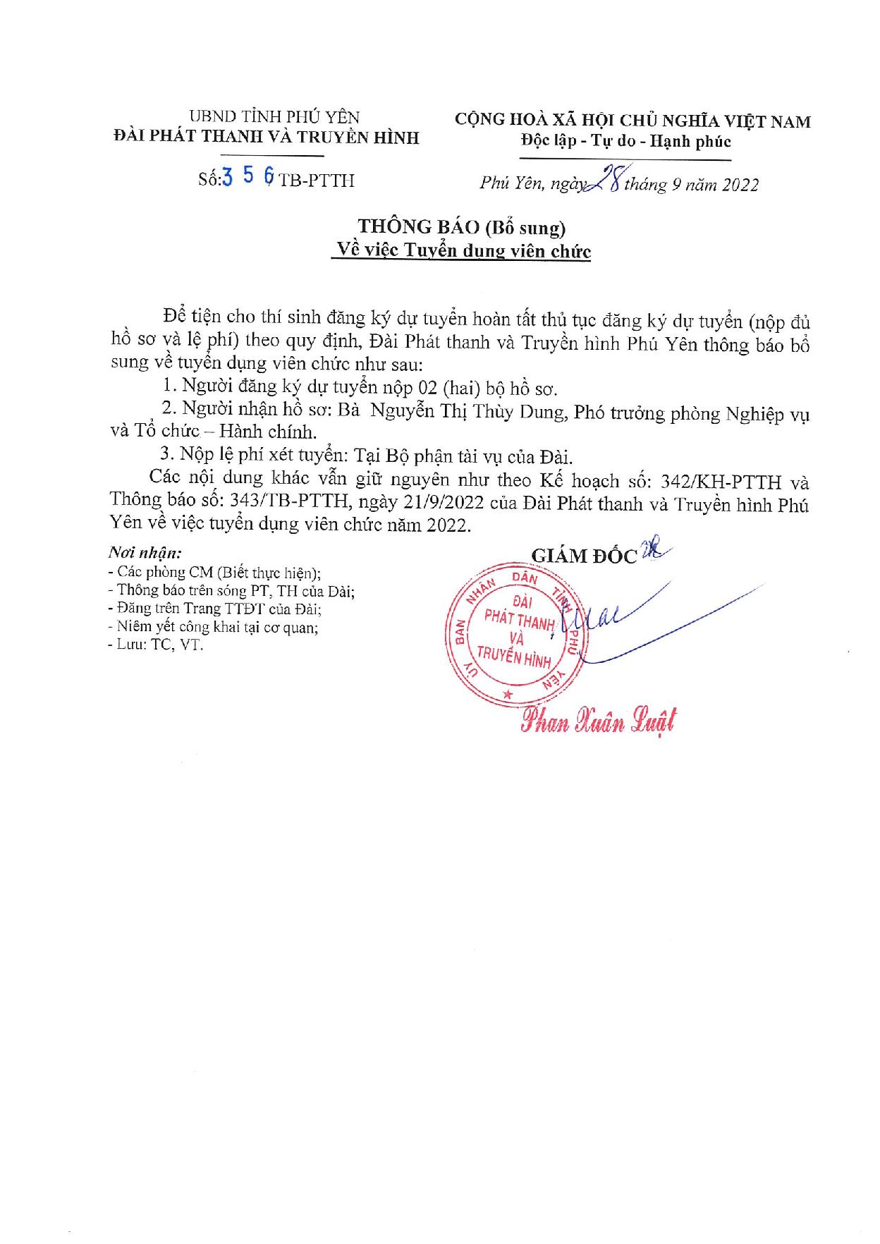 Thông báo tuyển dụng viên chức (5)