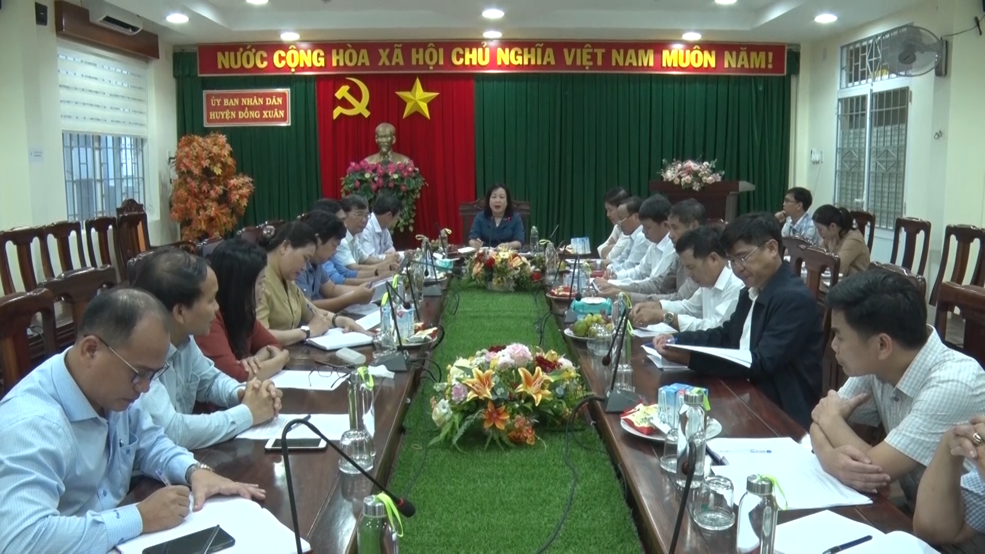 Thường trực HĐND tỉnh làm việc với Thường trực HĐND huyện Đồng Xuân