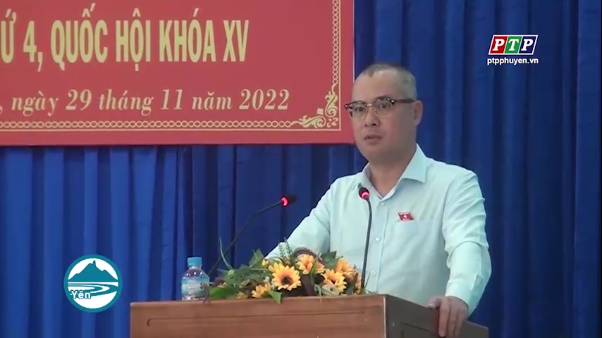 Đoàn Đại biểu quốc hội tiếp xúc cử tri sau kỳ họp thứ 4