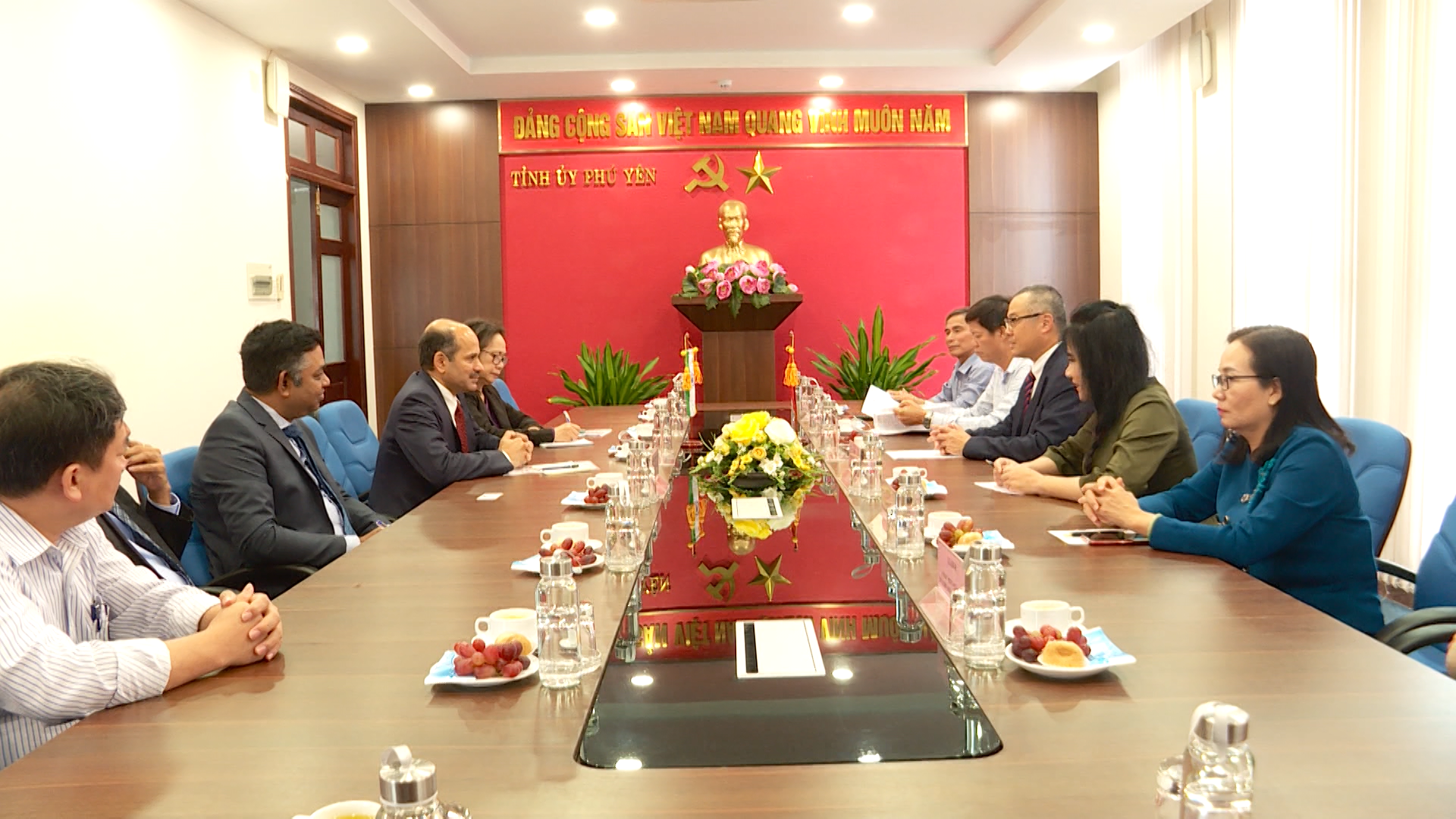 Đại sứ Ấn Độ tại Việt Nam chào xã giao tỉnh Phú Yên