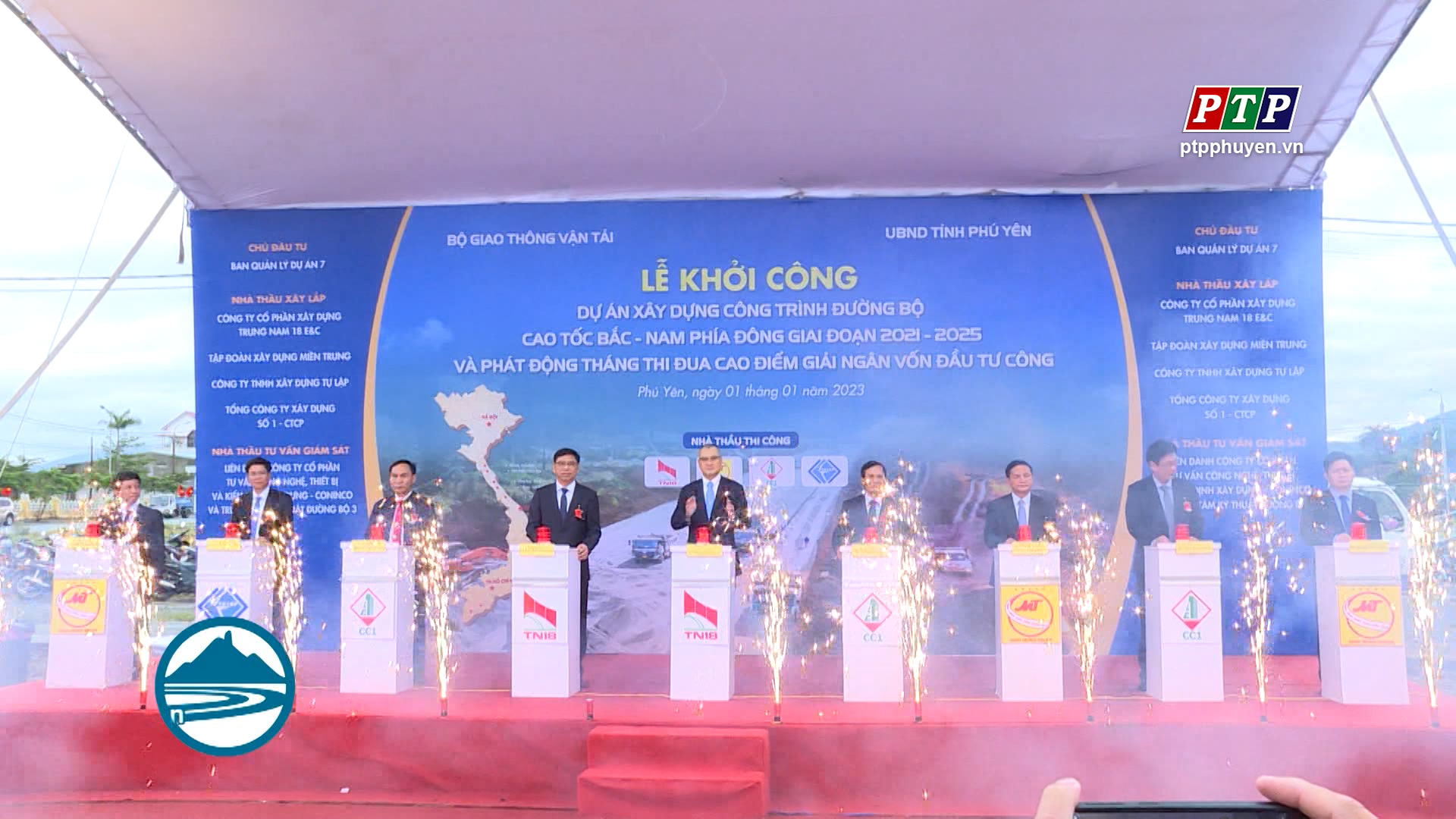 Khởi công đồng loạt 12 dự án cao tốc Bắc – Nam