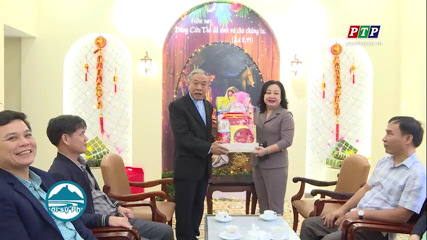 Phó Bí thư Thường trực Tỉnh ủy chúc tết đồng bào các tôn giáo