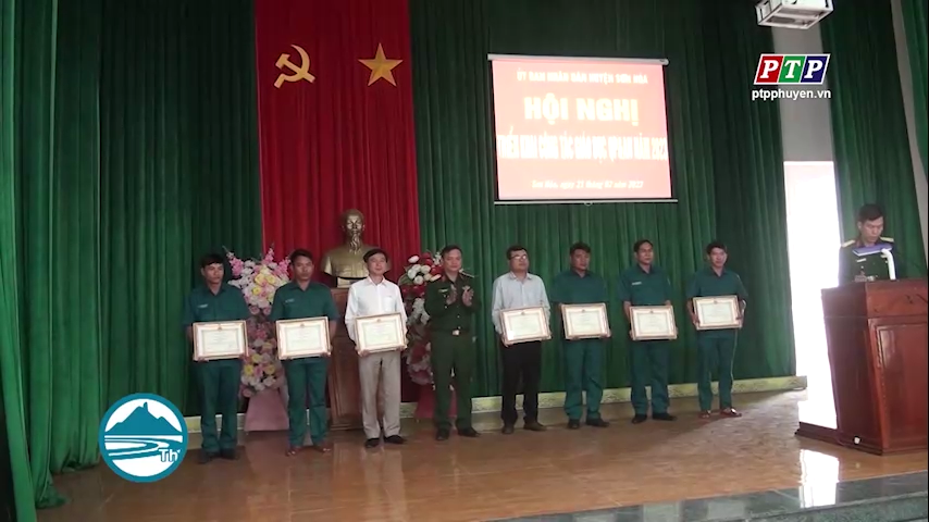 Sơn Hòa: Triển khai công tác giáo dục Quốc phòng - An ninh năm 2023