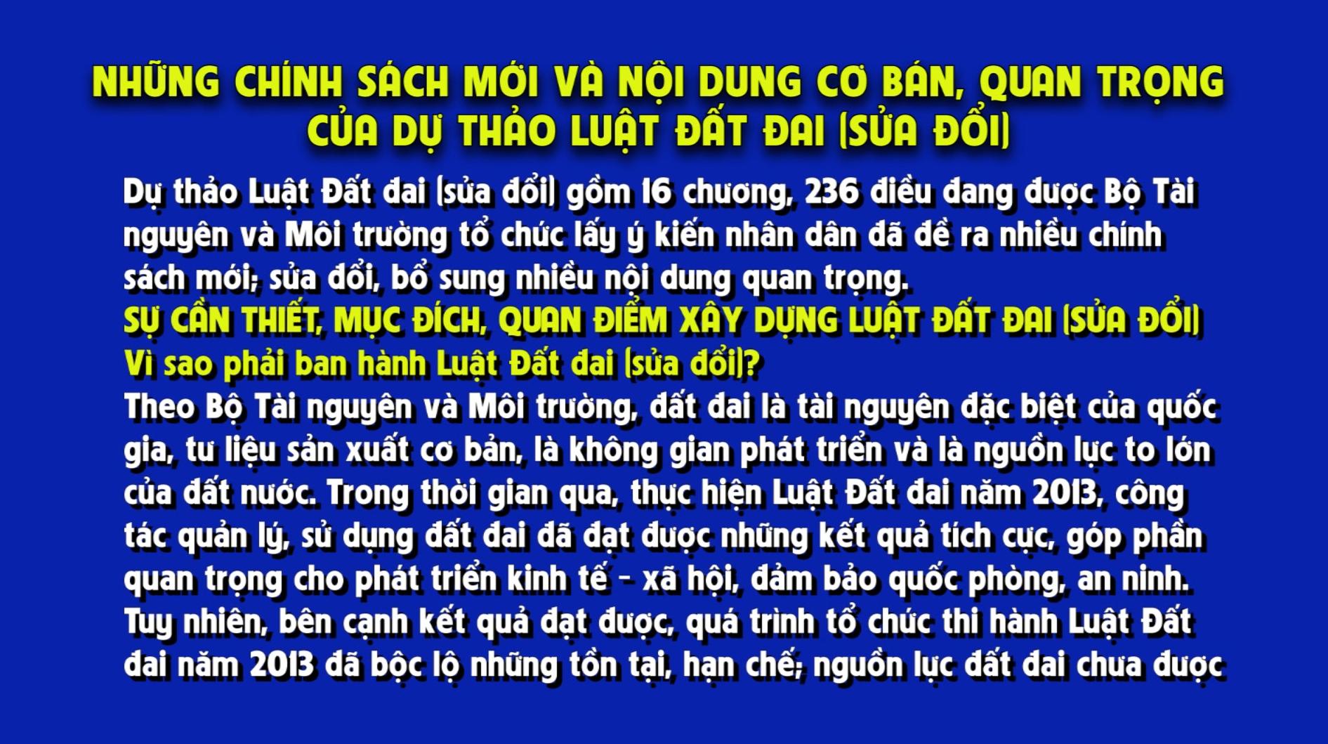 Những Chính Sách Mới Và Nội Dung Cơ Dung Cơ Bản, Quan Trọng Của Dự Thảo Luật Đất Đai (Sửa Đổi)(P2)