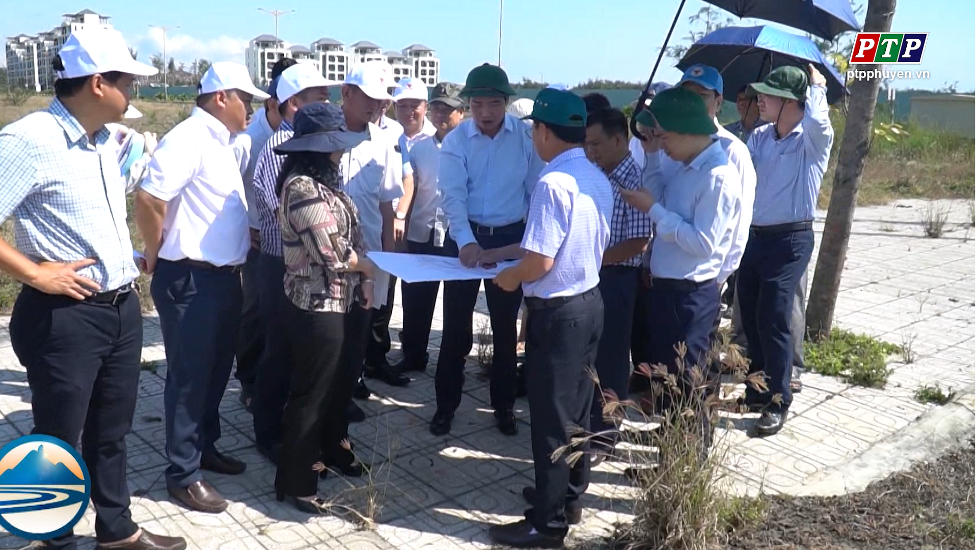 Chủ tịch UBND tỉnh Tạ Anh Tuấn kiểm tra một số dự án trên địa bàn thành phố Tuy Hòa