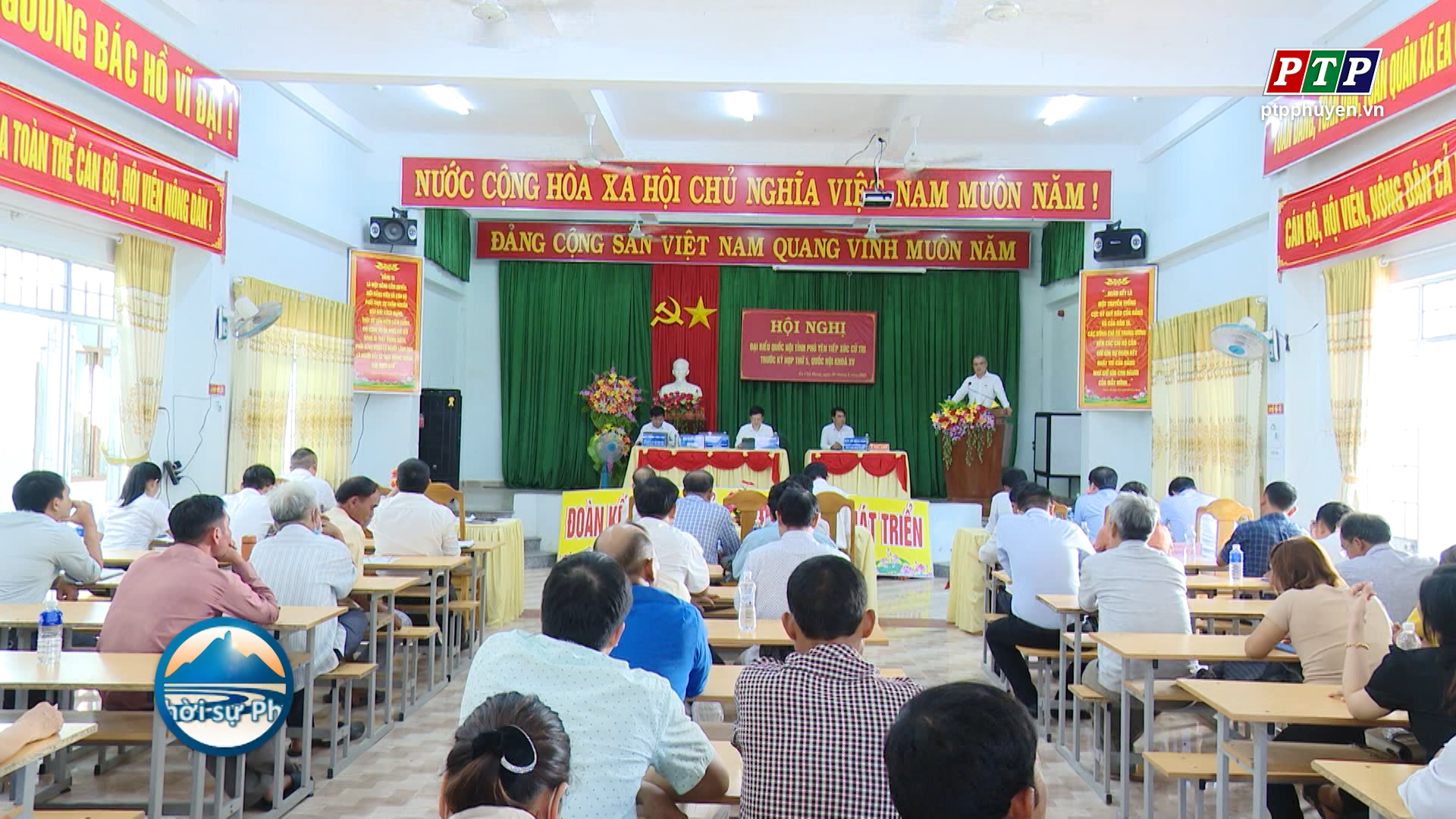 Bí thư Tỉnh ủy Phạm Đại Dương tiếp xúc cử tri tại huyện Sơn Hòa trước Kỳ họp thứ 5 Quốc hội khóa XV