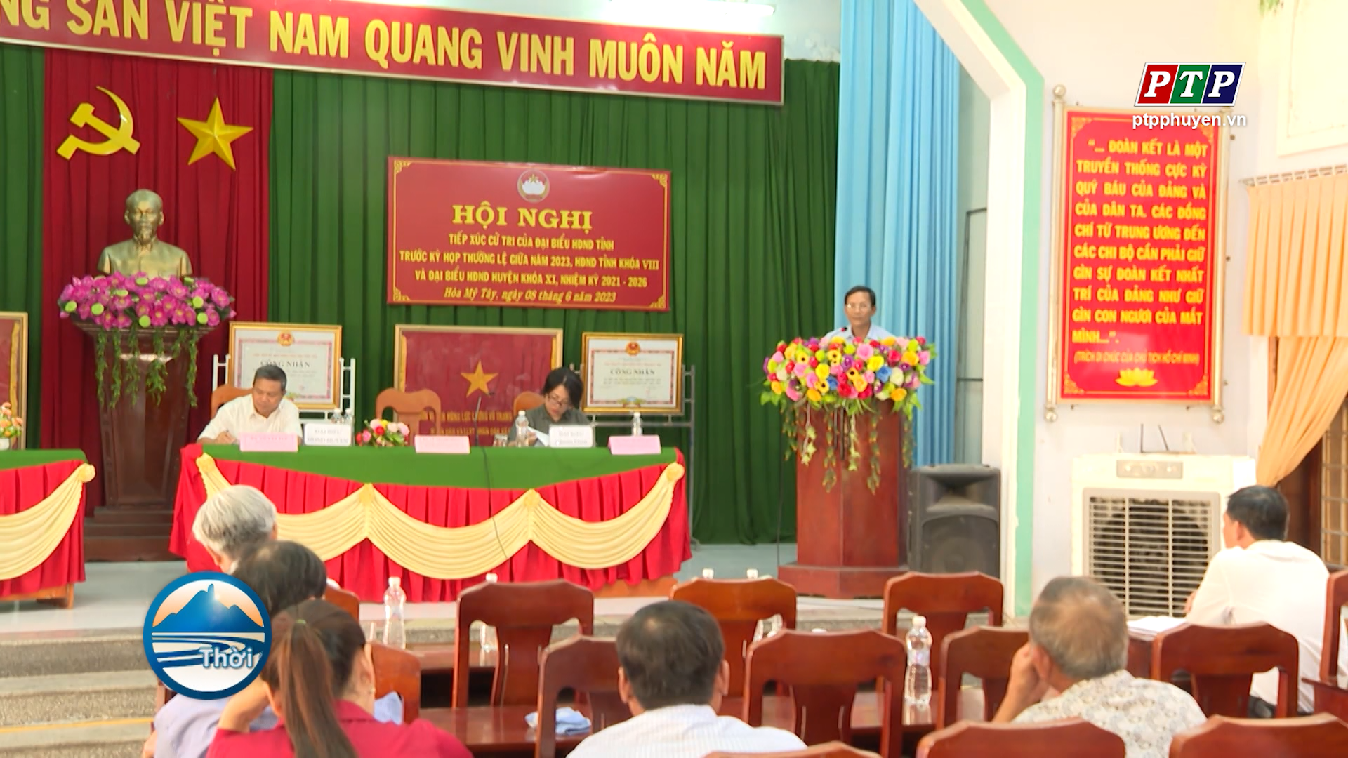 Đại biểu HĐND tỉnh tiếp xúc cử tri huyện Tây Hòa trước kỳ họp thường lệ giữa năm 2023