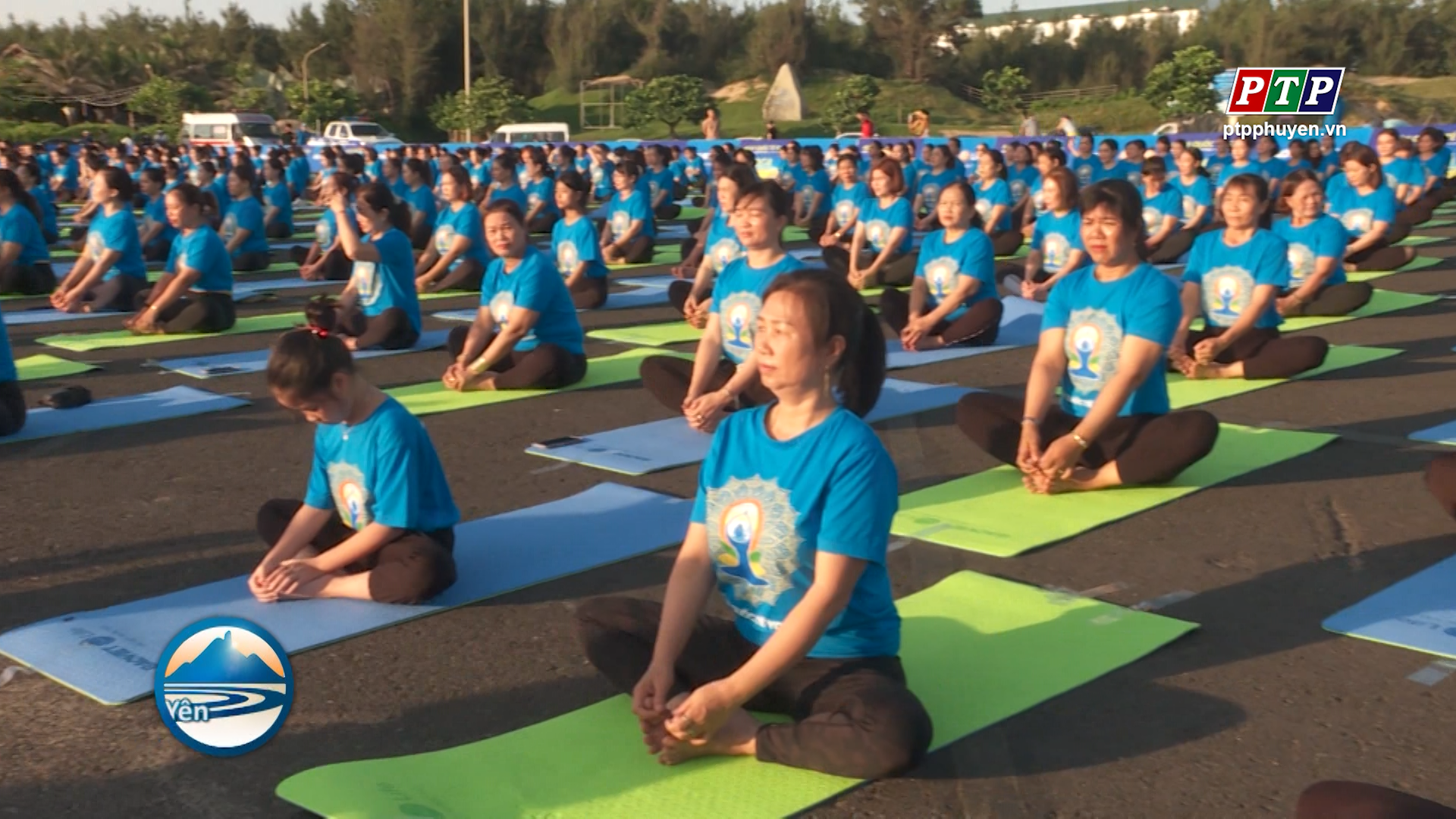 Phú Yên: Hơn 1.000 người tham gia trình diễn Ngày Quốc tế Yoga lần thứ 9, năm 2023