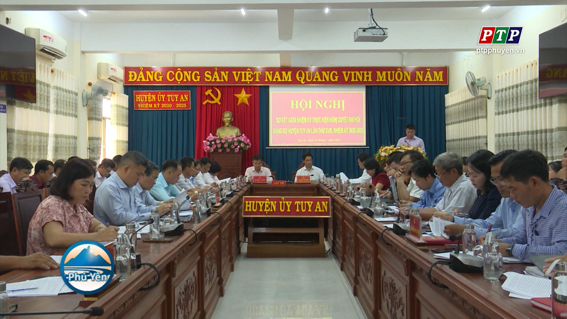 Tuy An: sơ kết giữa nhiệm kỳ Đại hội Đảng bộ huyện lần thứ XVIII, nhiệm kỳ 2020 - 2025