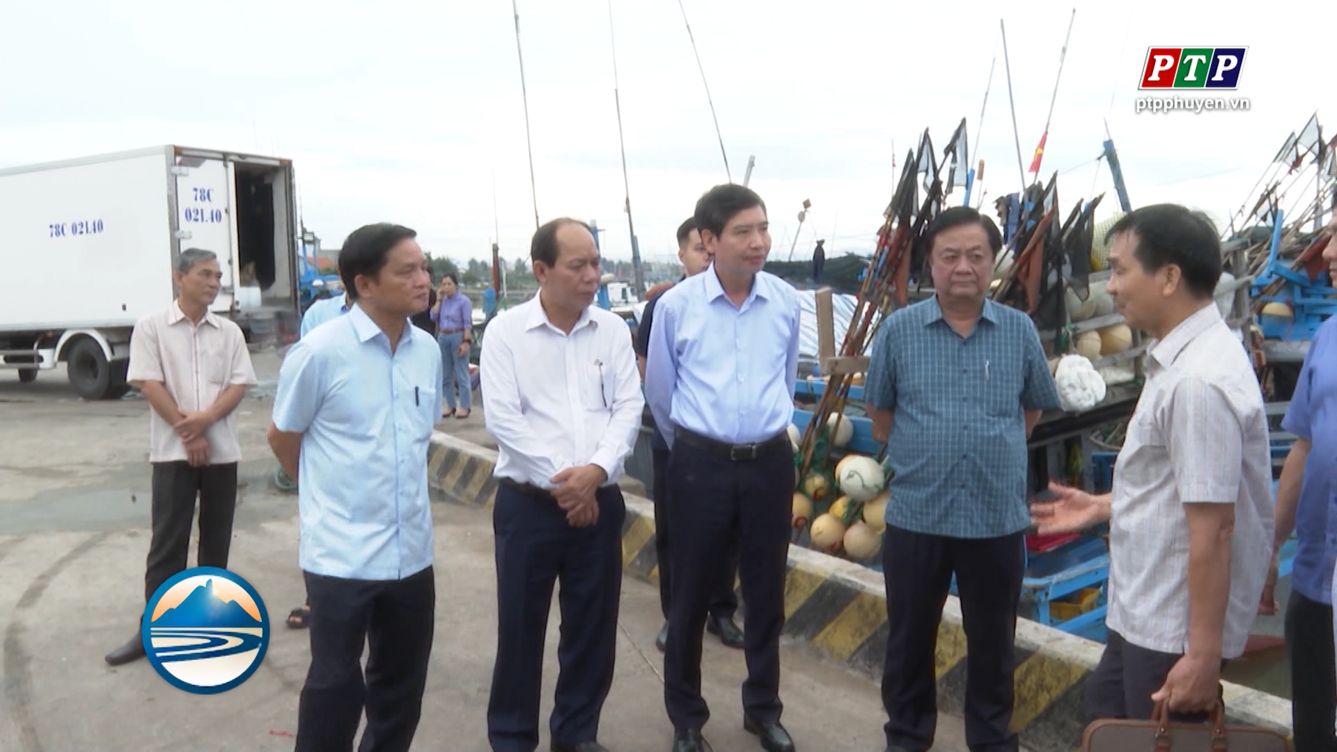 Bộ trưởng Bộ NN&PTNT Lê Minh Hoan kiểm tra công tác chống khai thác IUU tại Phú Yên