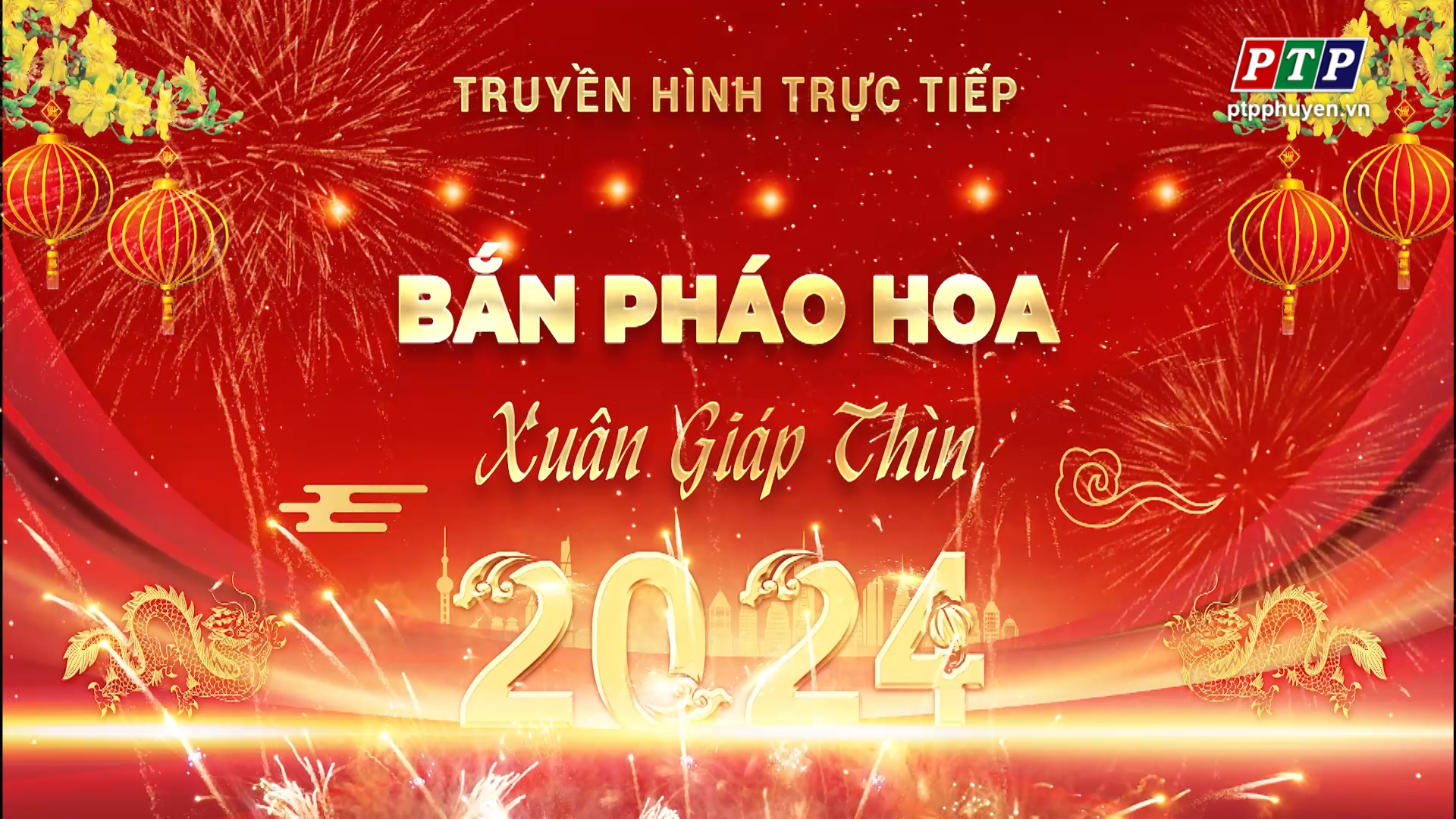 Phú Yên_ Bắn pháo hoa đón giao thừa