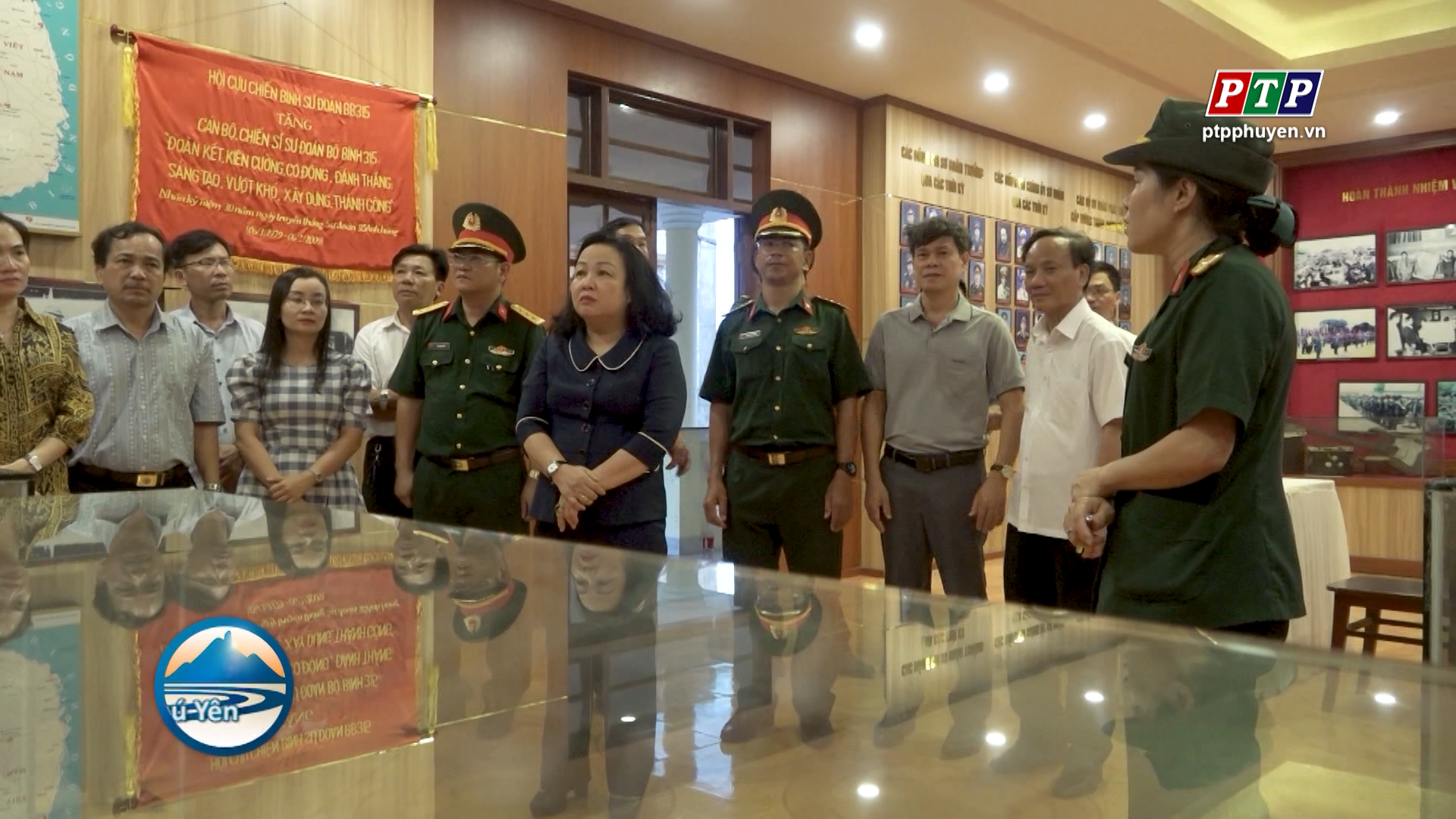 ĐOÀN CÔNG TÁC TỈNH ỦY PHÚ YÊN LÀM VIỆC TẠI SƯ ĐOÀN 315