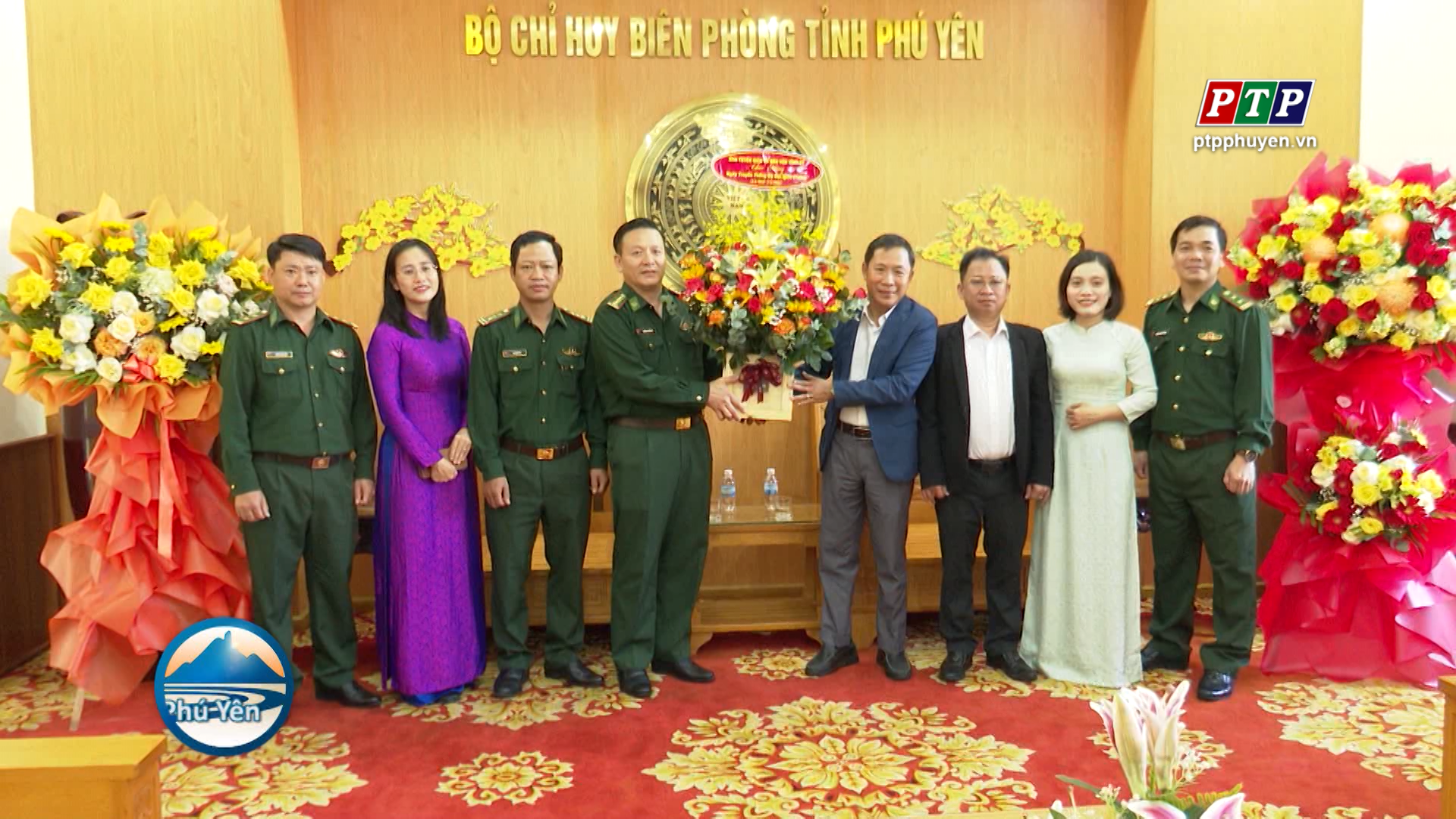 Lãnh đạo Ban Tuyên giáo và Dân vận tỉnh uỷ thăm, chúc mừng ngày truyền thống BĐBP Phú Yên 3/3